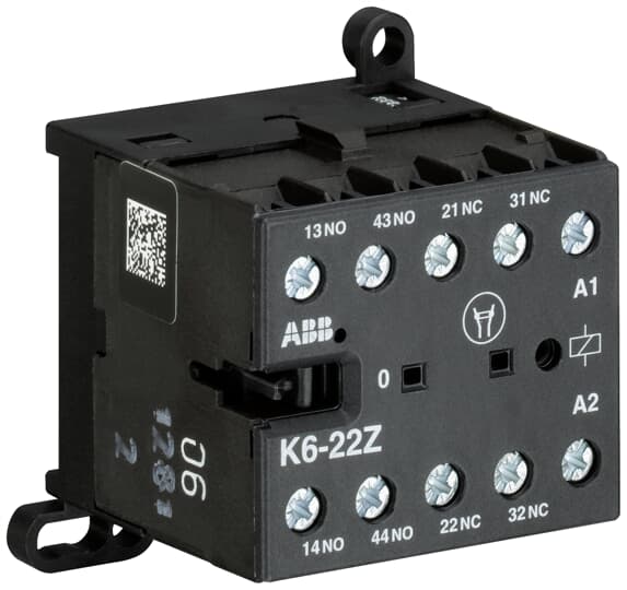 K 6 22 Z Mini Kontaktör Rölesi 220-240V 40-450Hz